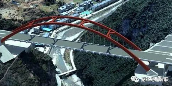 城開高速蓼子特大橋實現(xiàn)“空中芭蕾”