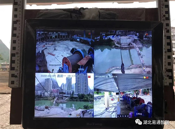 湖北易通助力廣西建工龍江六橋—精準(zhǔn)吊裝，首肋合攏