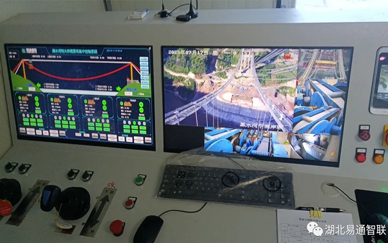 服務(wù)四川路橋 | 兩個在建特大橋纜索吊首吊成功！